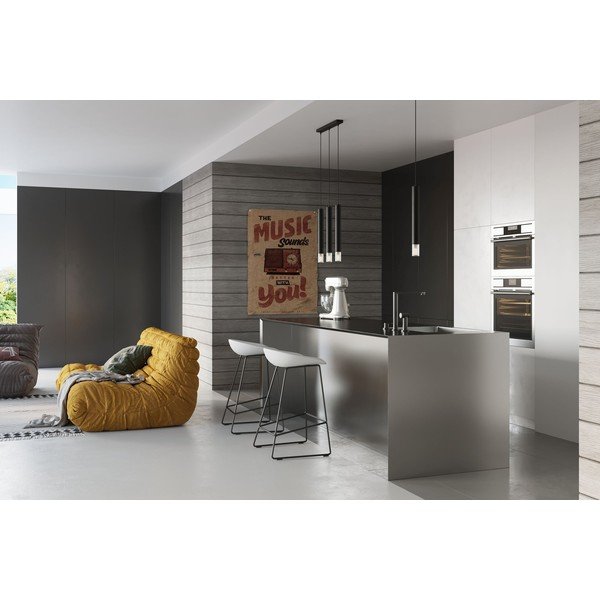 Černé kovové závěsné svítidlo ø 8 cm Vittoria – Sollux-image-3