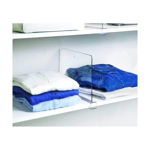 Transparentní rozdělovač polic iDesign The Home Edit, délka 30,9 cm-image-3