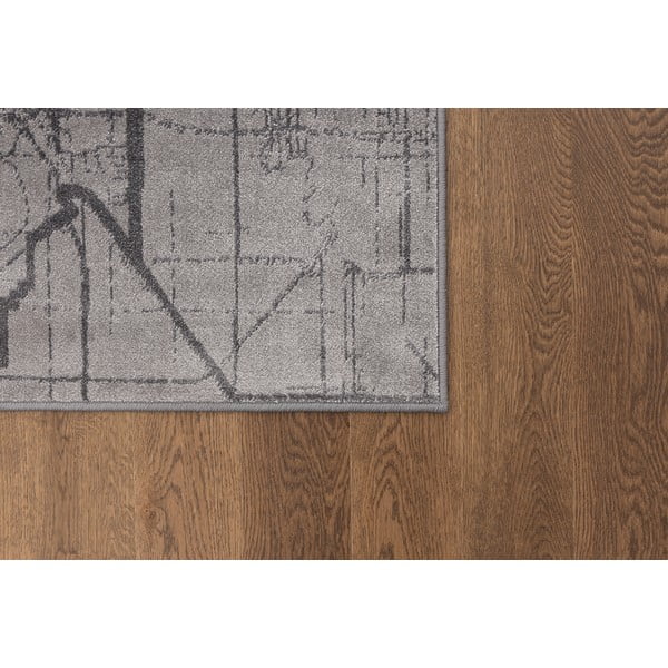 Šedý koberec 133x190 cm Soft – FD-image-3