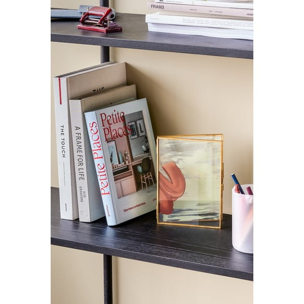 Mosazný fotorámeček Hübsch Lyra, 21 x 15 cm-image-1