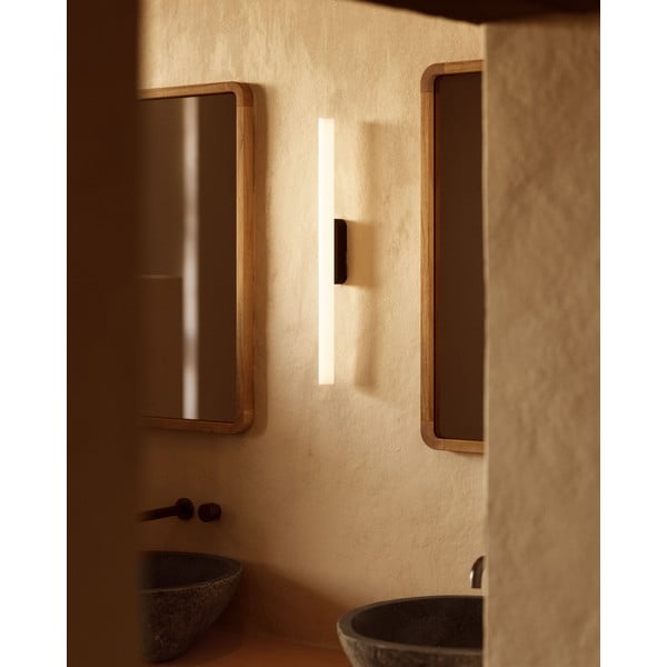 Černobílé LED nástěnné svítidlo Valquiria – Kave Home-image-1