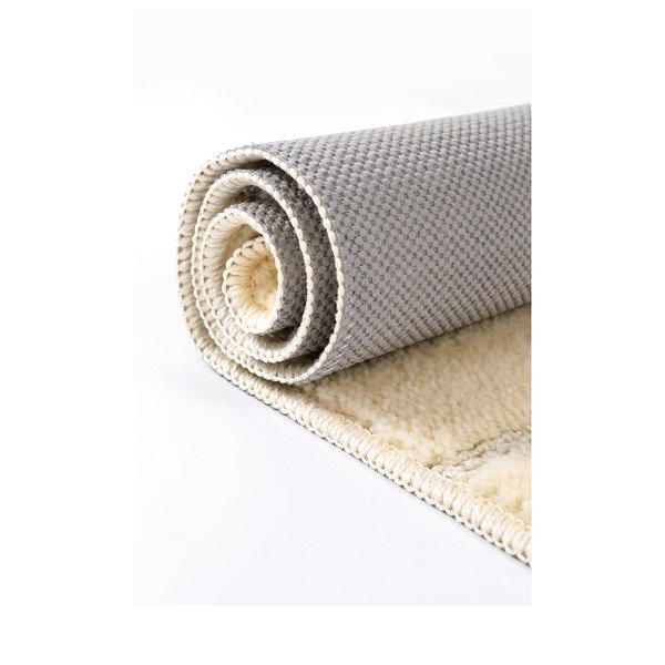 Krémové koupelnové předložky v sadě 2 ks 50x80 cm Yeni Cizgli – Foutastic-image-4