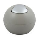 Taupe plastový odpadkový koš 1 l   Bowl Matt – Spirella