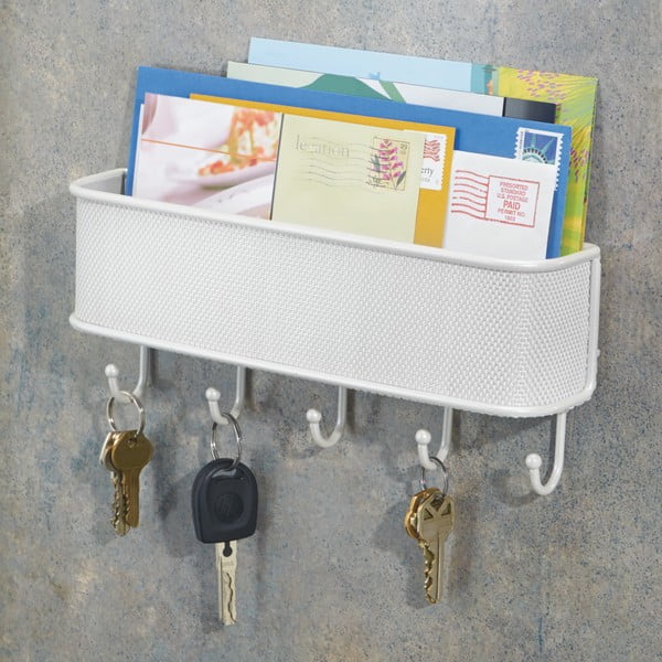 Nástěnný kovový věšák na klíče Twillo - iDesign-image-1