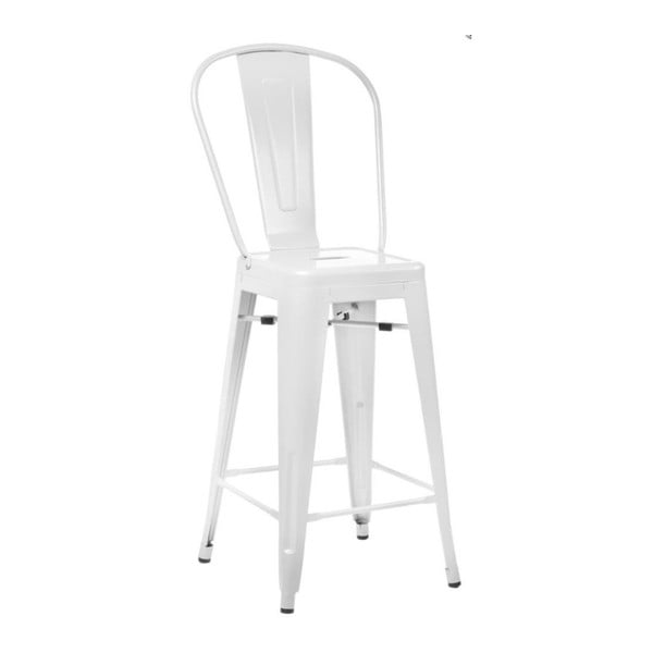 Bílá barová židle D2 Paris