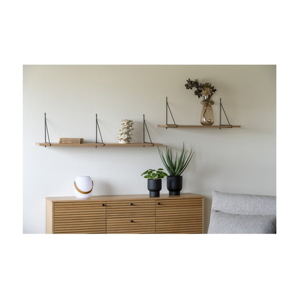 Police v dekoru jasanu v přírodní barvě 80 cm Chiba – House Nordic-image-2