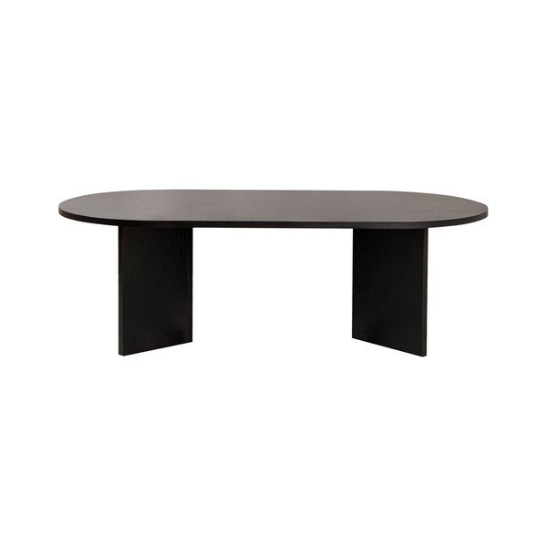 Černý matný konferenční stolek 60x119 cm Sable – Kalune Design-image-2