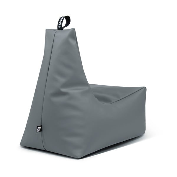 Oranžový sedací vak z imitace kůže Icy XL – So Soft?-image-3