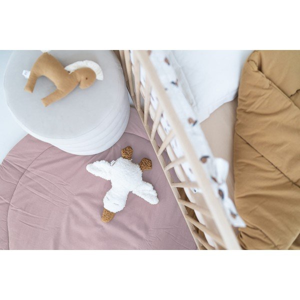 Světle růžová dětská hrací podložka – Malomi Kids-image-2