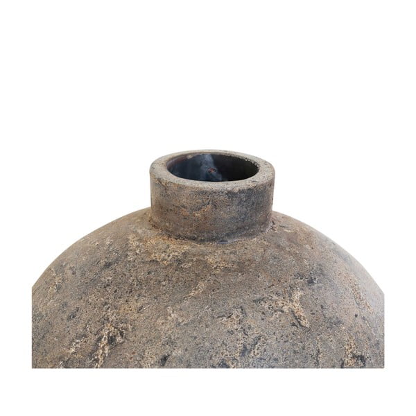 Hnědá terakotová vysoká váza Corvo – House Nordic-image-4