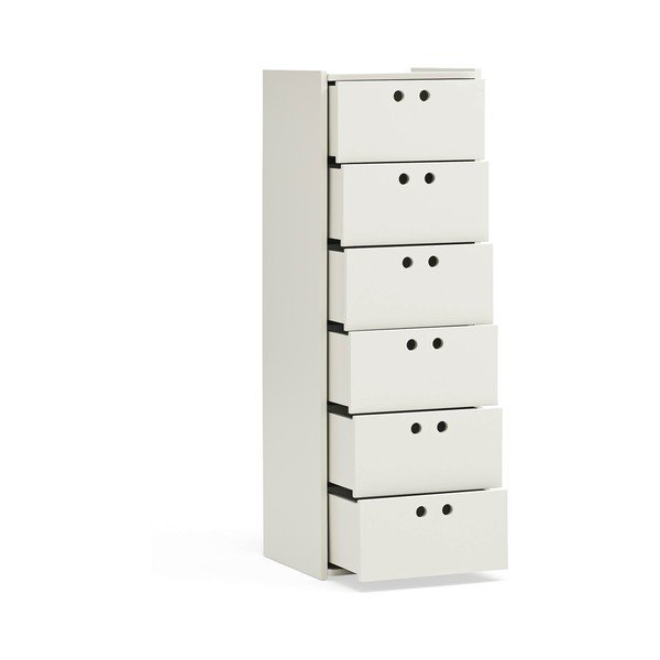 Krémová skříňka 40x118x40 cm Wally – Teulat-image-3