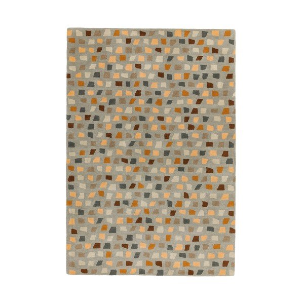 Koberec Asiatic Carpets Reef Pixel Grey Multi, 160 x 230 cm