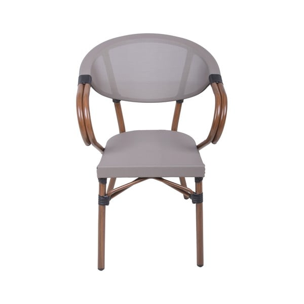 Béžová kovová zahradní židle Toskana – Garden Pleasure