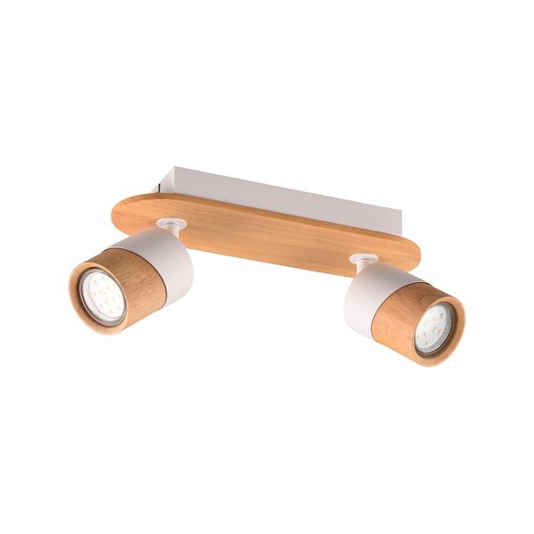 Bílo-hnědé stropní svítidlo ø 6 cm Aruni – Trio-image-2