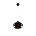 Závěsné svítidlo se skleněným stínidlem ø 27 cm Smoked – Opviq lights