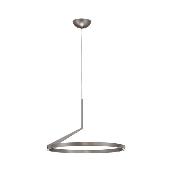 Hliníkové LED stmívatelné závěsné svítidlo ve stříbrné barvě ø 60 cm Tilia – Nova Luce