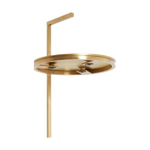Kulatý odkládací stolek s mramorovou deskou  ø 26 cm Leda – Light & Living-image-3