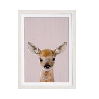 Nástěnný obraz v rámu Querido Bestiario Baby Deer, 30 x 40 cm