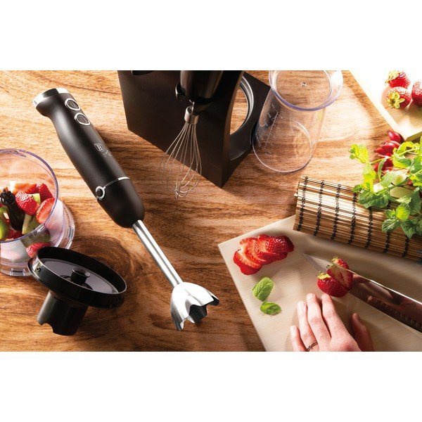 Černý tyčový mixér Black SIlver Collection - BerlingerHaus-image-3