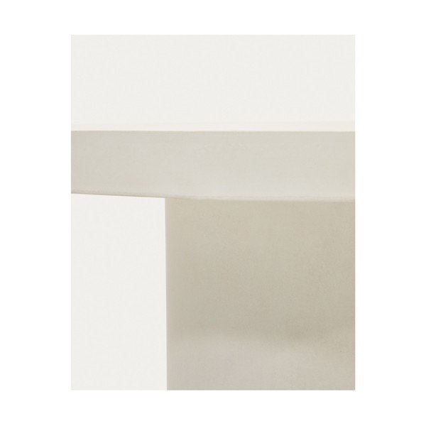 Betonový kulatý zahradní jídelní stůl ø 90 cm Aiguablava – Kave Home-image-4