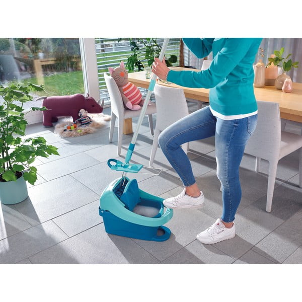 Set kyblíku a mopu na podlahu LEIFHEIT Profi-image-1