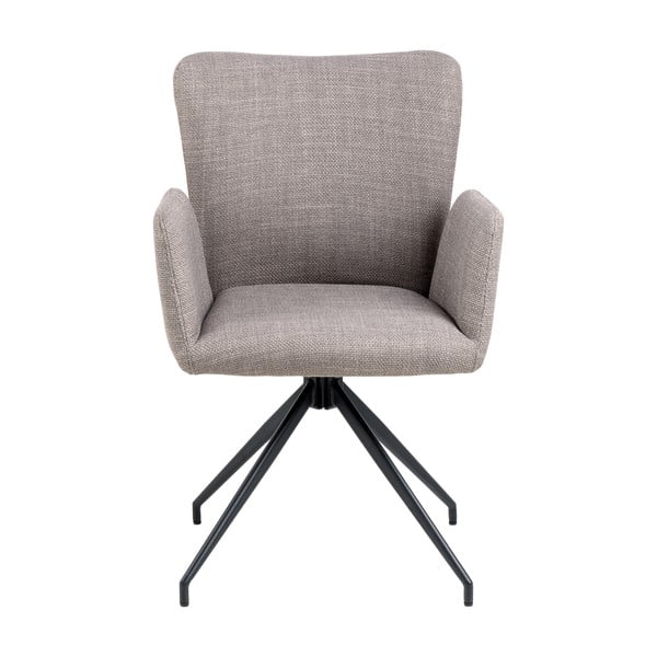 Šedá čalouněná jídelní křesla v sadě 2 ks Laura – Actona-image-3