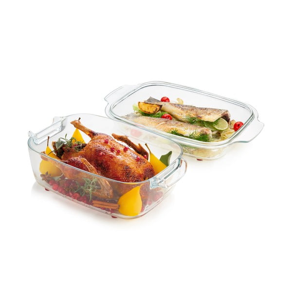 Skleněný pekáč 26x40 cm GrandChef – Tescoma-image-1