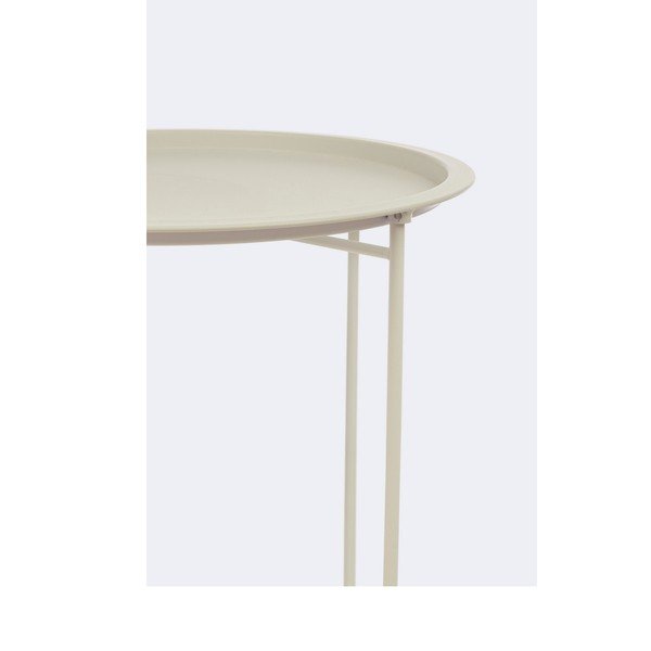 Ocelový kulatý zahradní stolek ø 46 cm Austin – Bizzotto-image-1