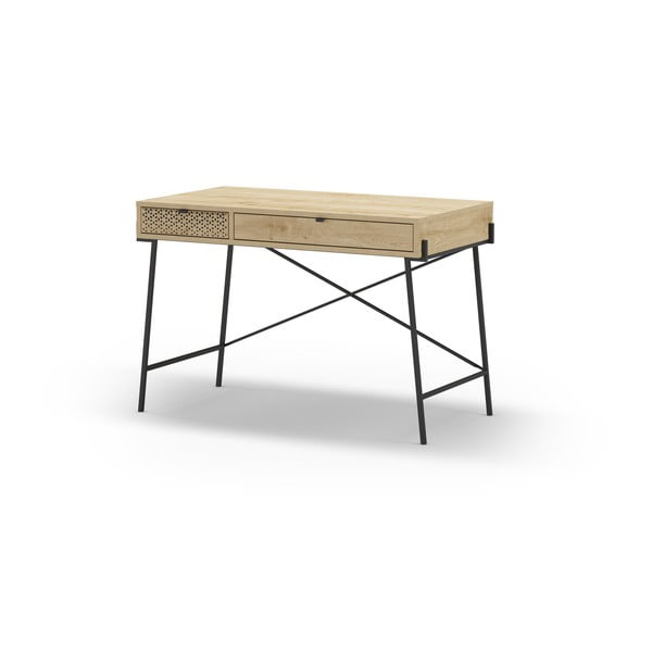 Pracovní stůl v dekoru dubu 60x110 cm Ecrin – Marckeric-image-3