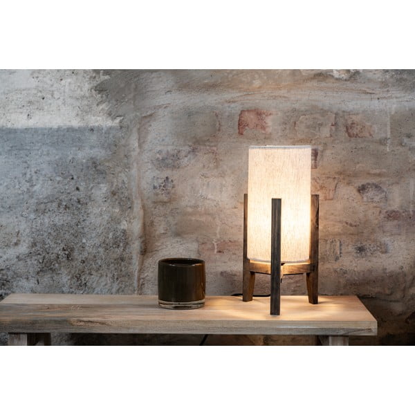 Béžová stolní lampa s textilním stínidlem (výška 33,5 cm) Eruca – Markslöjd-image-1
