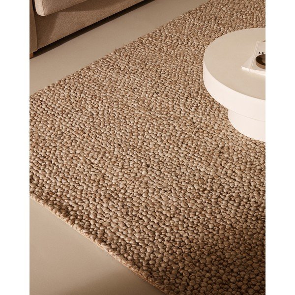 Béžový vlněný koberec 200x300 cm Lubrin – Kave Home-image-2