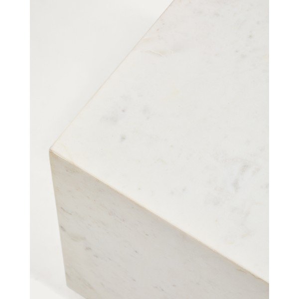 Mramorový odkládací stolek 40x40 cm Sorein – Kave Home-image-4