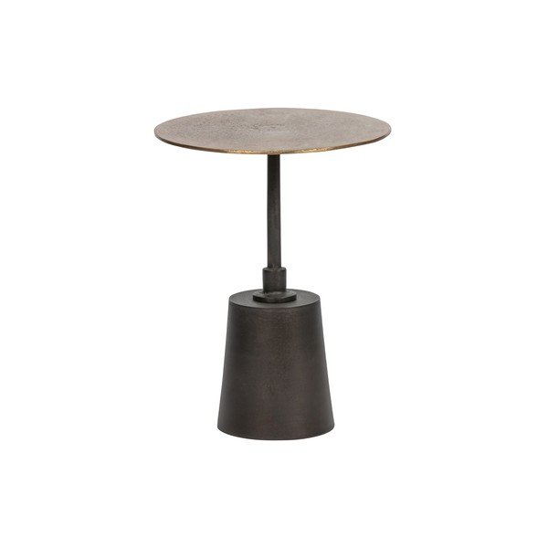 Sada 2 kovových odkládacích stolků BePureHome Crush, ø 42 cm-image-2