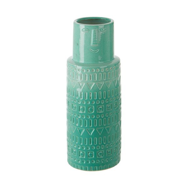 Pastelově zelená váza z kameniny Premier Housewares Mimo-image-1