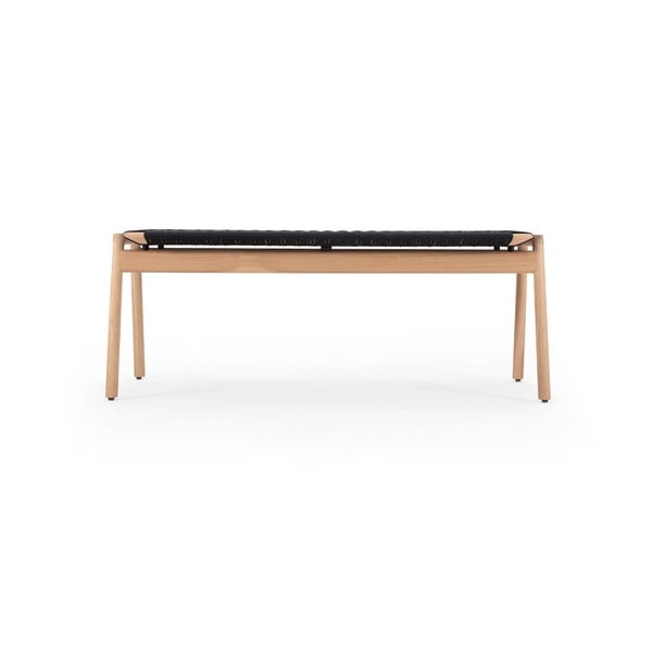 Černá/v přírodní barvě lavice Klupa – Gazzda-image-2