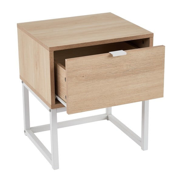 Noční stolek v přírodní barvě – Casa Selección-image-2