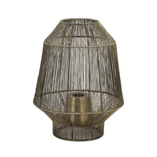 Stolní lampa v bronzové barvě (výška 38 cm) Vitora – Light & Living