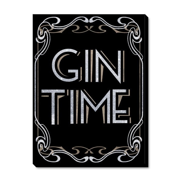 Obraz Global Art Production Gin Time, 30 x 40 cm