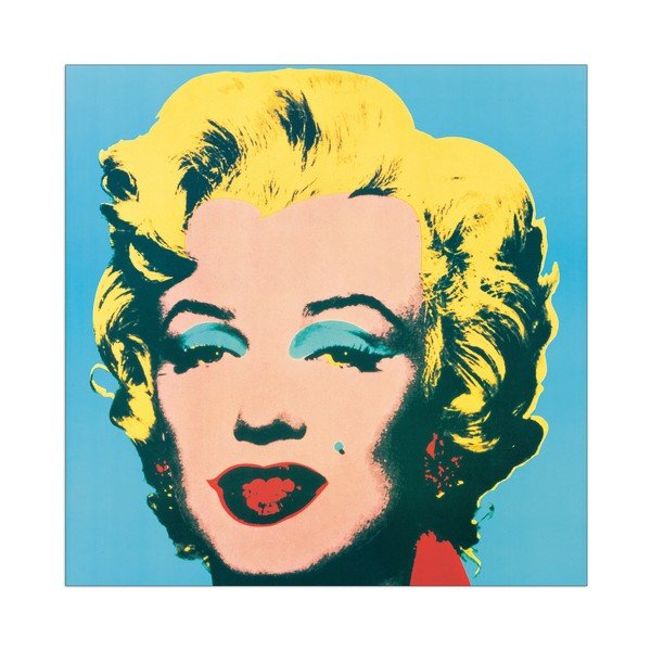Obraz Warhol - Marylin 1967, 25x25 cm