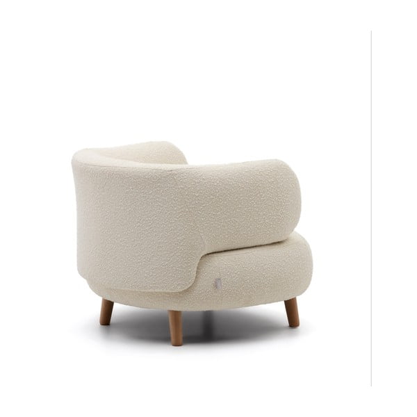 Krémové křeslo Luisa – Kave Home-image-3