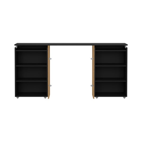 Černé čelo postele 165x80 cm Naia – Tvilum-image-3