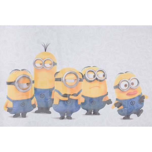 Dětská záclona 140x245 cm Minions – Mendola Fabrics-image-3