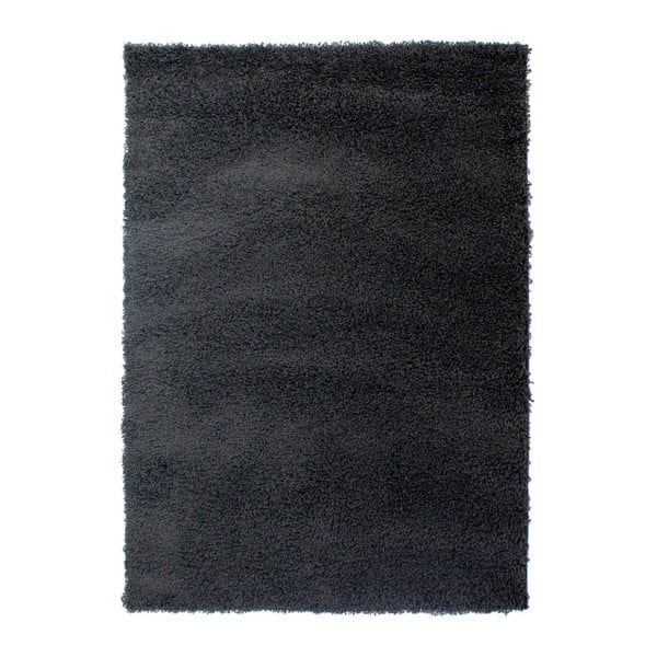 Tmavě šedý koberec Flair Rugs Cariboo Charcoal, 80 x 150 cm