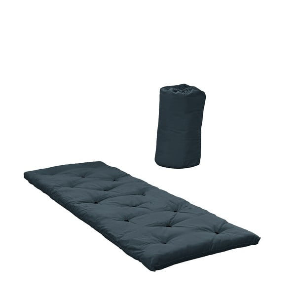 Modrá futonová matrace 70x190 cm Bed In A Bag Petroleum – Karup Design