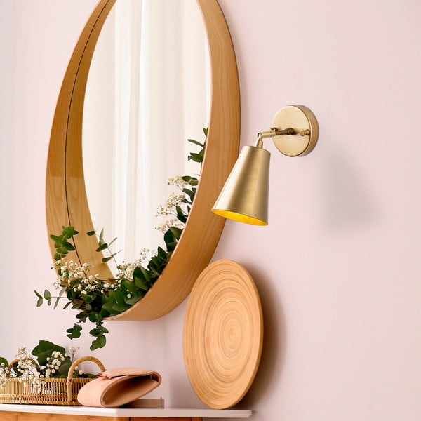 Nástěnné svítidlo ve zlaté barvě ø 10 cm Evander – Opviq lights-image-1