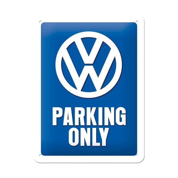 Nástěnná dekorativní cedule Postershop VW Parking Only