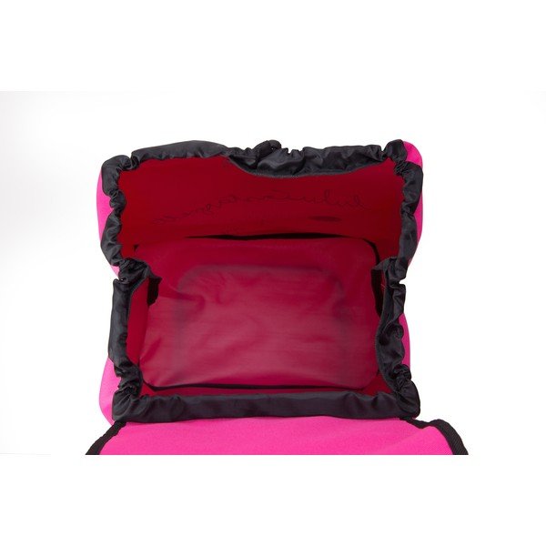Růžová nákupní taška na kolečkách Lulucastagnette Cosette, 37 l-image-3