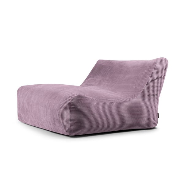 Fialový manšestrový sedací vak Sofa Lounge – SLOWDOWN