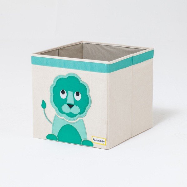 Látkový dětský úložný box Eddy the Lion - Rocket Baby-image-3
