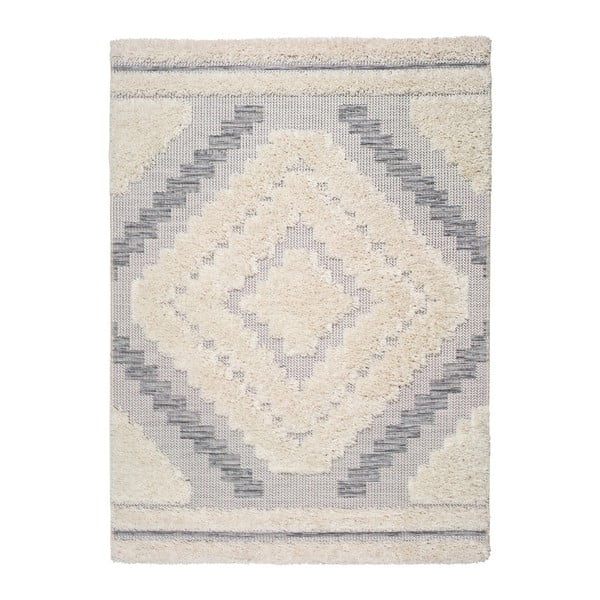 Bílo-šedý koberec Universal Cheroky Blanco, 155 x 230 cm